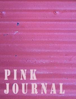 Paperback Pink Journal: Pink Journal with lined daily entry pages, size 8.5x11 Book