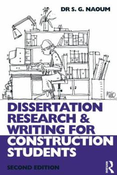 Paperback Dissertation Research and Writing for Construction Students Book