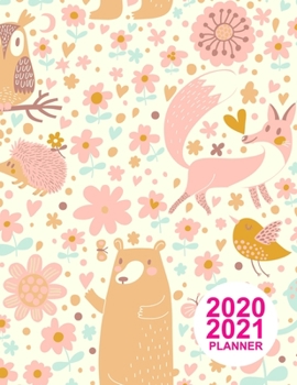 2020 2021 Planner: Large Daily, Weekly and Monthly Planner 2 Years | Agenda Schedule Organizer Logbook and Personal Journal Diary | 24 Months Calendar ... Book | Cover Design Code DT 00102999