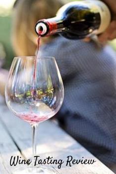 Paperback Wine Tasting Review: Your place to record your likes and dislikes of wine tasting Book