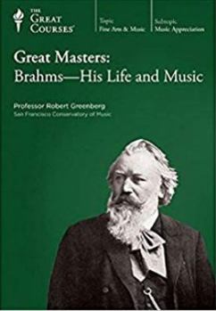 Audio CD Great Masters: Brahms-His Life and Music Book