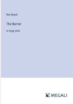 Paperback The Barrier: in large print Book