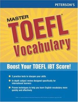 Paperback Master the TOEFL Vocabulary, 1st ed Book