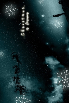 Christmas Composition Notebook: Galaxy Christmas Journal Wide Ruled: Christmas Journal 6x9, 100 Page - Lined notebook journal for man, woman, teens, boy, girl, worker, friend