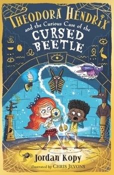 Paperback Theodora Hendrix and the Curious Case of the Cursed Beetle Book