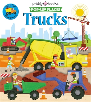 Board book Pop-Up Places Trucks Book