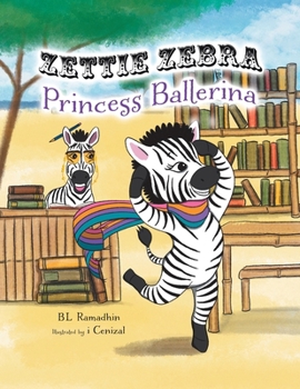Paperback Zettie Zebra Princess Ballerina Book