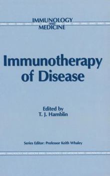 Paperback Immunotherapy of Disease Book