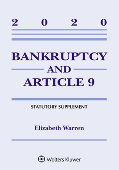 Paperback Bankruptcy & Article 9: 2020 Statutory Supplement Book