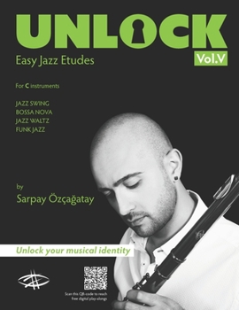 Paperback Unlock: Easy Jazz Etudes Book