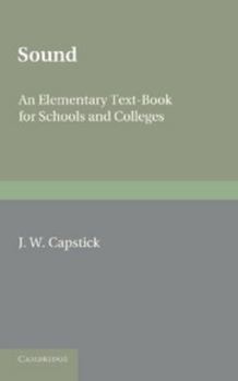 Paperback Sound. by J.W. Capstick Book