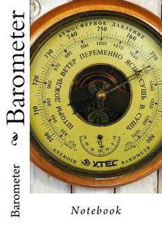 Paperback Barometer: Notebook Book