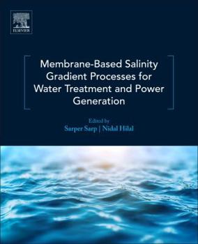 Paperback Membrane-Based Salinity Gradient Processes for Water Treatment and Power Generation Book