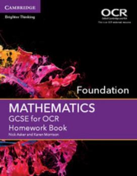 Paperback GCSE Mathematics for OCR Foundation Homework Book