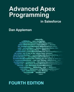 Paperback Advanced Apex Programming in Salesforce Book