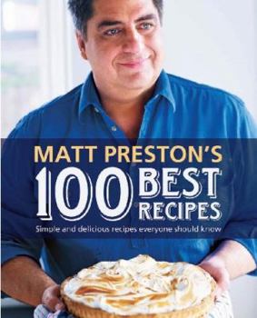 Paperback Matt Preston's 100 Best Recipes Book