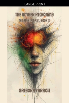 Paperback The Amber Reckoning [Large Print] Book