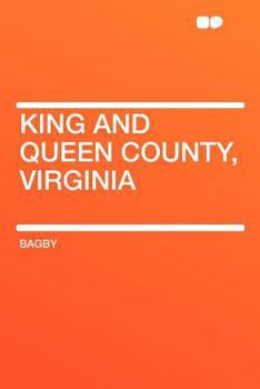 Paperback King and Queen County, Virginia Book