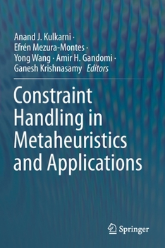 Paperback Constraint Handling in Metaheuristics and Applications Book