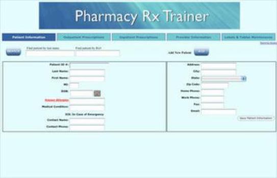 Paperback Pharmacy Online RX Trainer with Student Workbook Book