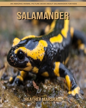 Paperback Salamander: An Amazing Animal Picture Book about Salamander for Kids Book