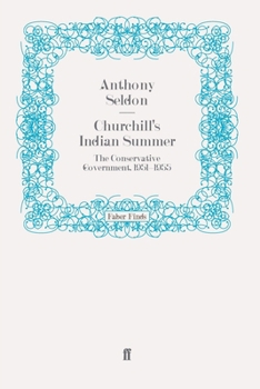 Paperback Churchill's Indian Summer Book