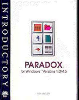 Paperback Introductory Paradox for Windows, versions 1.0/4.5 Book