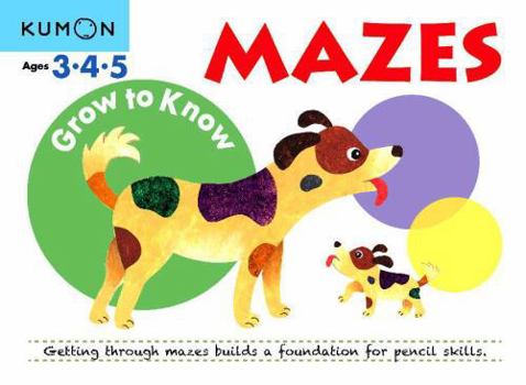 Paperback Grow to Know Mazes Book