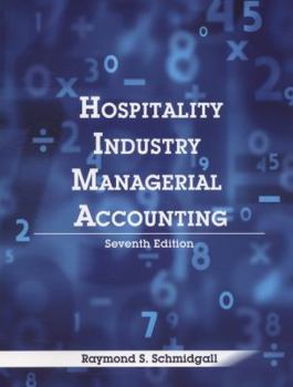 Paperback Hospitality Industry Managerial Accounting Book