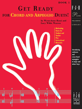 Paperback Get Ready for Chord and Arpeggio Duets!, Book 1 Book