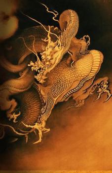 Journal: Two Dragons in Clouds : Japanese Journal, 120 Pages, 5. 5 X 8. 5, Dragon, Soft Cover, Matte Finish, Diary Notebook