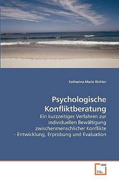Paperback Psychologische Konfliktberatung [German] Book