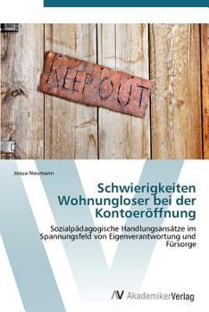 Paperback Schwierigkeiten Wohnungloser Bei Der Kontoeroffnung [German] Book