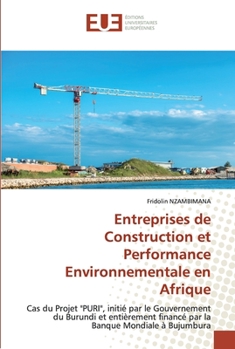 Paperback Entreprises de Construction et Performance Environnementale en Afrique [French] Book