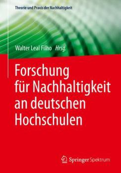 Paperback Forschung Für Nachhaltigkeit an Deutschen Hochschulen [German] Book