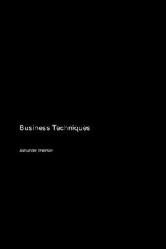 Paperback Business Techniques Book