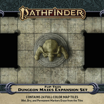 Game Pathfinder Flip-Tiles: Dungeon Mazes Expansion Book