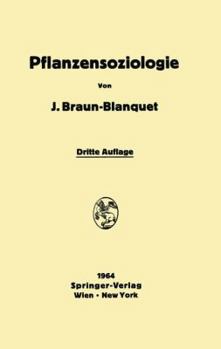 Paperback Pflanzensoziologie: Grundzüge Der Vegetationskunde [German] Book