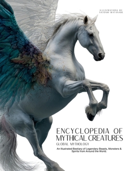 Paperback Encyclopedia of Mythical Creatures - Global Mythology: An Illustrated Bestiary of Legendary Beasts, Monsters & Spirits from Around the World. Book