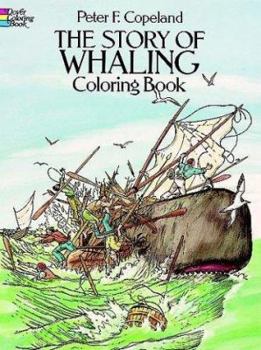 Paperback The Story of Whaling Coloring Book