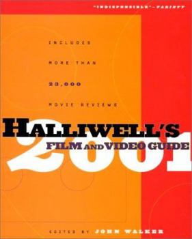 Paperback Halliwell's Film and Video Guide 2001 Book