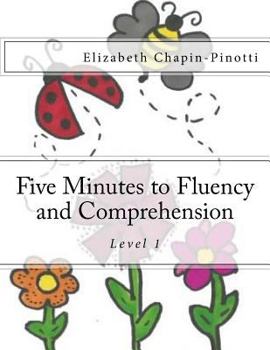 Paperback Five Minutes to Fluency and Comprehension: Level 1 Book