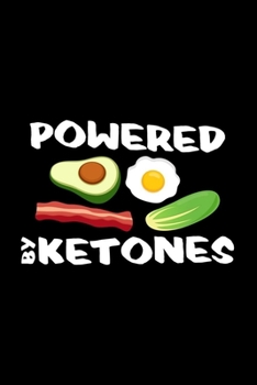 Powered by Ketones : 6x9 Ketones - Grid - Squared Paper - Notebook - Notes