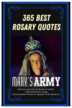Paperback 365 Best Rosary Quotes Book