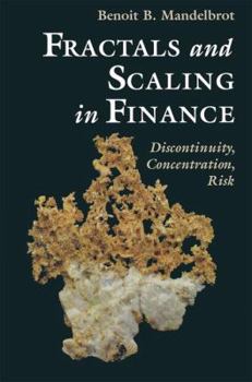 Paperback Fractals and Scaling in Finance: Discontinuity, Concentration, Risk. Selecta Volume E Book