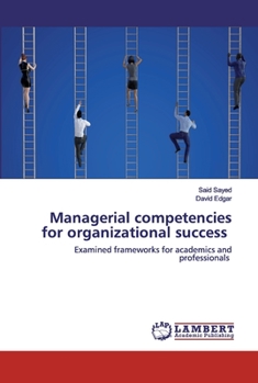 Paperback Managerial competencies for organizational success Book