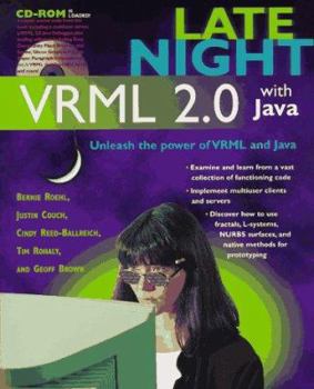 Paperback Late Night VRML 2.0 with Java: With CDROM Book