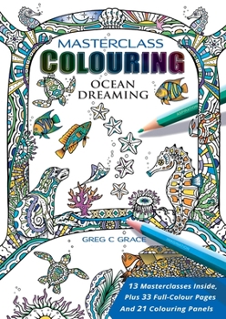 Paperback Masterclass Colouring: Ocean Dreaming Book