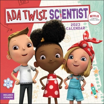 Calendar ADA Twist, Scientist 2023 Wall Calendar: Netflix Tie-In Book