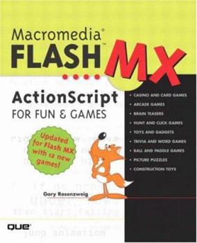 CD-ROM Macromedia Flash MX ActionScript for Fun and Games [With CDROM] Book